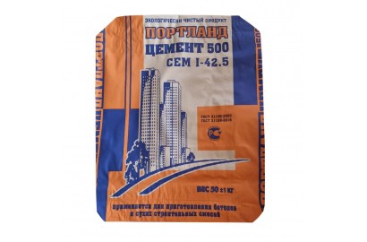 Цемент М500 Д0 ЦЕМ I 42,5 50 кг