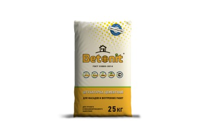 Штукатурка цементная Betonit